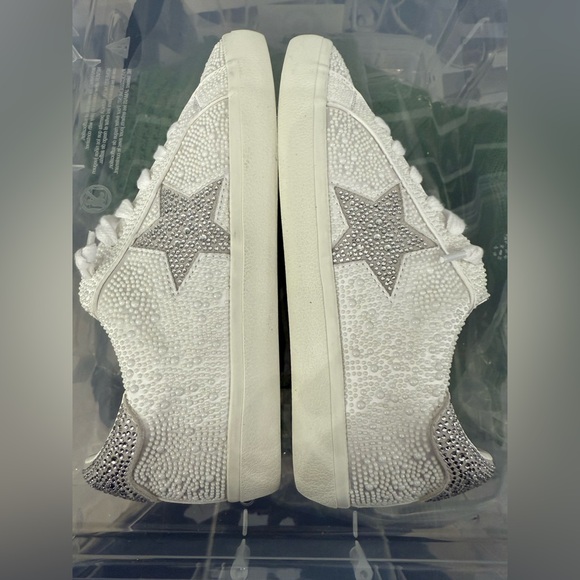 Vintage Havana Perline Sneakers Women’s Size 10- Pearls & Rhinestones - Picture 9 of 13
